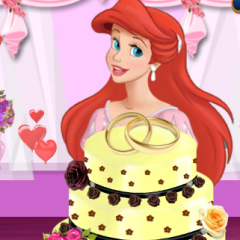 Jogo Ariel Cooking Wedding Cake