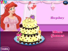 Ariel Cooking Wedding Cake - screenshot 3