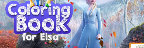 Coloring Book for Elsa