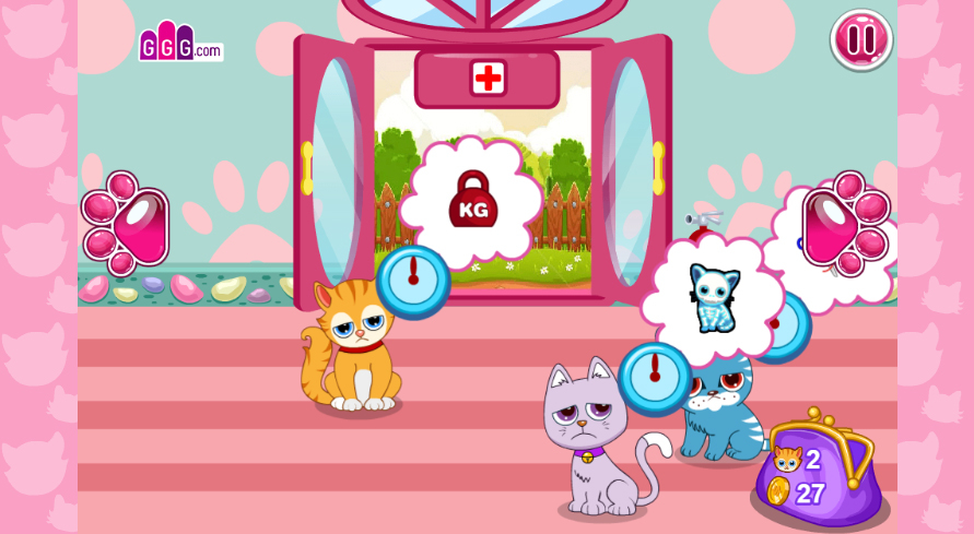 meu jogo de hospital de animais de estimação de simulador de gato fofo -  jogue uma aventura virtual gratuita de hospital de gato e  gatinho::Appstore for Android