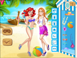 Disney Princess Beach Fashion - screenshot 1