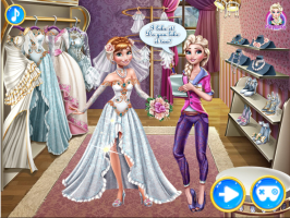 Elsa Preparing Anna's Wedding - screenshot 1