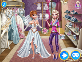 Elsa Preparing Anna's Wedding - screenshot 2