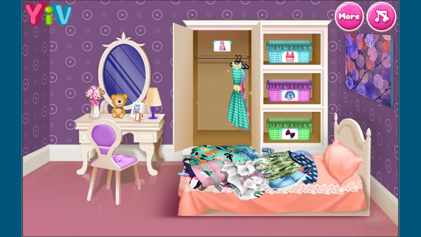 Jogo Fashion Doll House Cleaning