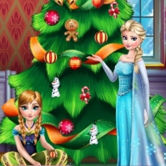 Jogo Frozen Christmas Tree Design