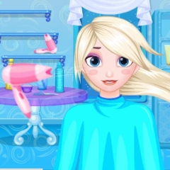 Jogo Frozen Hair Salon