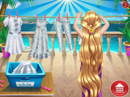 Goldie Princess Laundry Day - screenshot 2