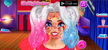Harley Quinn: Face Care and Make Up - screenshot 1