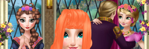 ICE QUEEN CHRISTMAS: REAL HAIRCUTS jogo online gratuito em