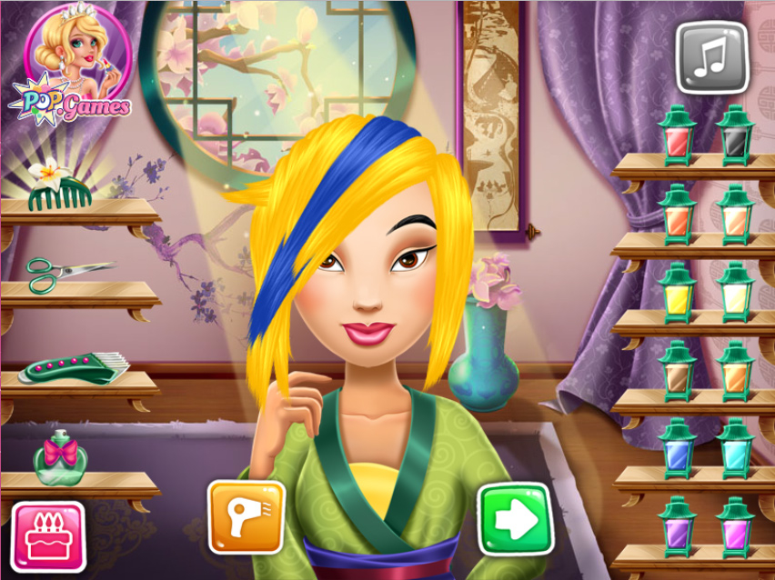 Jogo Polynesian Princess Real Haircuts