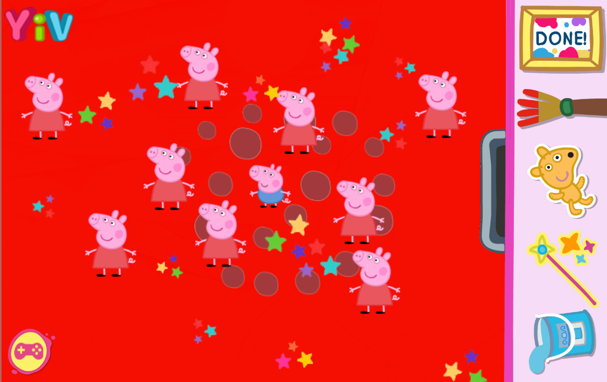 Peppa's Paintbox - Click Jogos