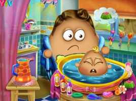 Pou Baby Wash - screenshot 1
