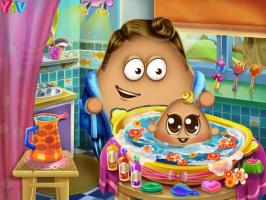 Pou Baby Wash - screenshot 3