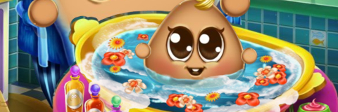 Jogo Pou Baby Wash