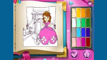 Princess Coloring Book 3 - screenshot 1
