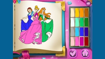 Princess Coloring Book 3 - screenshot 3