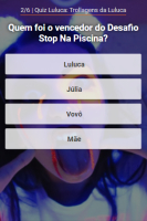 Quiz da Luluca!!