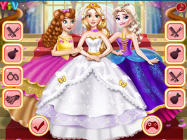 Rapunzel Princess Wedding Dress - screenshot 2