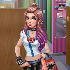 Jogo Sery College Dolly Dress Up