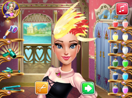Sleeping Princess Real Haircuts - screenshot 2
